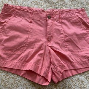 Old Navy , cotton, orange high waisted short shorts